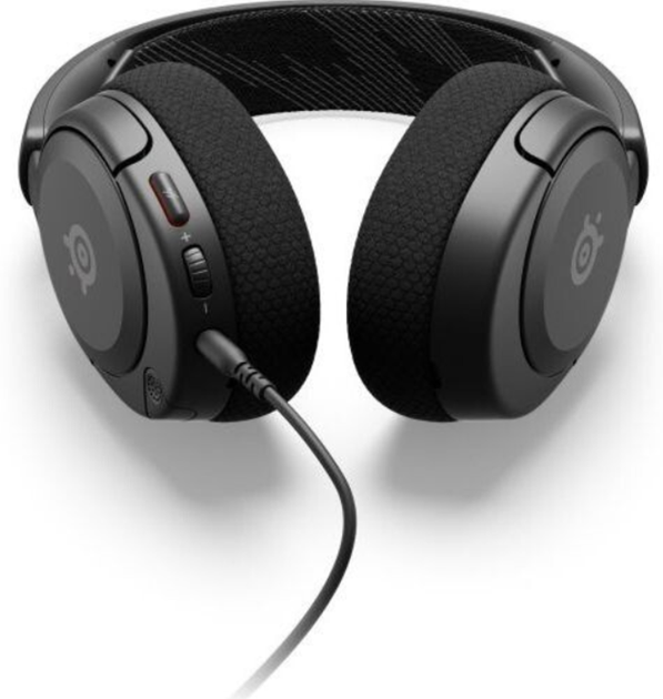 Проводные игровые наушники с микрофоном SteelSeries Arctis Nova 1 3.5мм Black (61606) - Фото 4 Проводные игровые наушники с микрофоном SteelSeries Arctis Nova 1 3.5мм Black (61606) - изображение 4