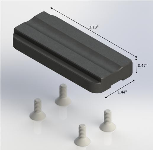 Балансир MDT Internal Forend Weight Pack 1.18 кг для ложі MDT ACC - зображення 2