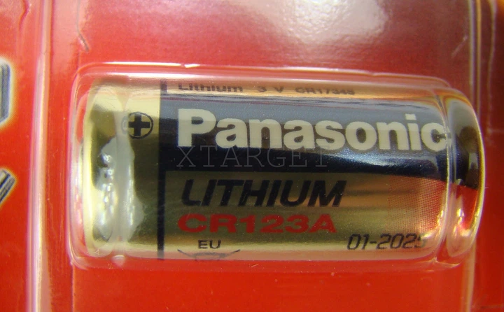 Батарея Panasonic CR 123 BLI 1 LITHIUM - Фото 3 Батарея Panasonic CR 123 BLI 1 LITHIUM - изображение 3