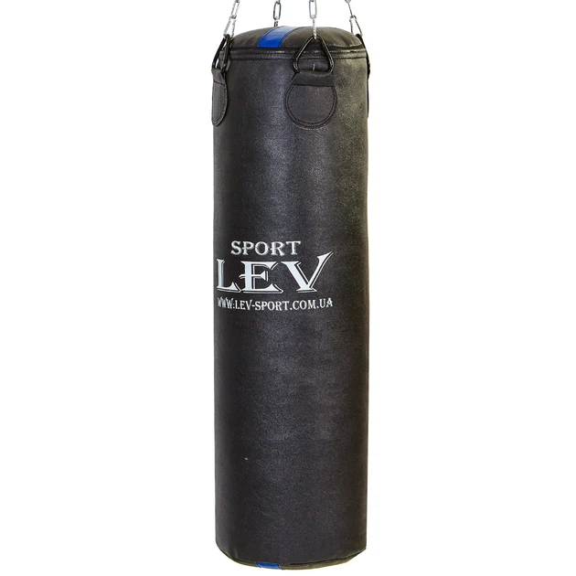 Мешок боксерский 35кг d-28см h-100см кирза ветошь LEV черный LV-2804 - Фото 1 Мешок боксерский 35кг d-28см h-100см кирза ветошь LEV черный LV-2804 - изображение 1