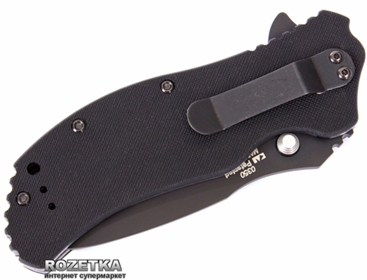 Карманный нож Zero Tolerance ZT 0350 Assisted Black Folder (17400017