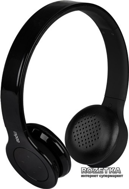 Наушники Rapoo Bluetooth Headset H6060 Black купить в интернет-магазине ...