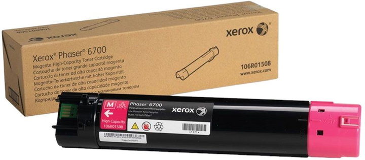 Toner Xerox Phaser 6700 High Capacity 106R01508 Magenta - obraz 1