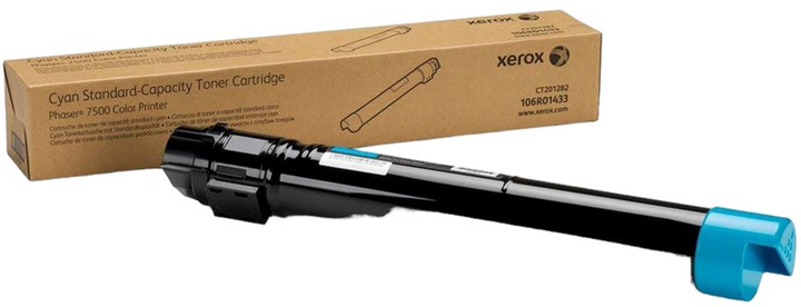 Toner Xerox Phaser 7500 Standard Capacity 106R01433 Cyan - obraz 1