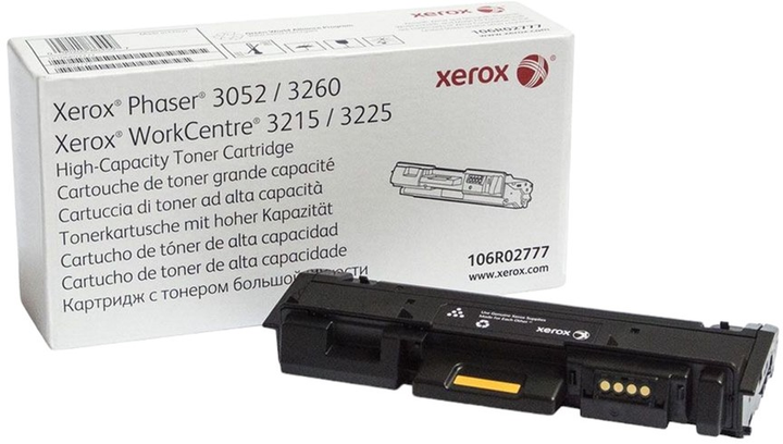 Toner Xerox Phaser 3260/WorkCentre 3215/3225 High Capacity 106R02775 Black - obraz 1