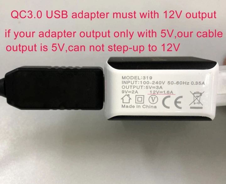 Usb кабель для роутера можна від Павер банка під'єднати 12v роз'єм 5.5 - Фото 2 Usb кабель для роутера можна від Павер банка під'єднати 12v роз'єм 5.5 - зображення 2