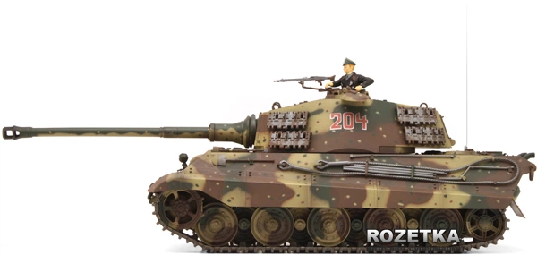 KING TIGER 1:24 Panzerkfwagen_VITiger II Танк VsTank Pro German