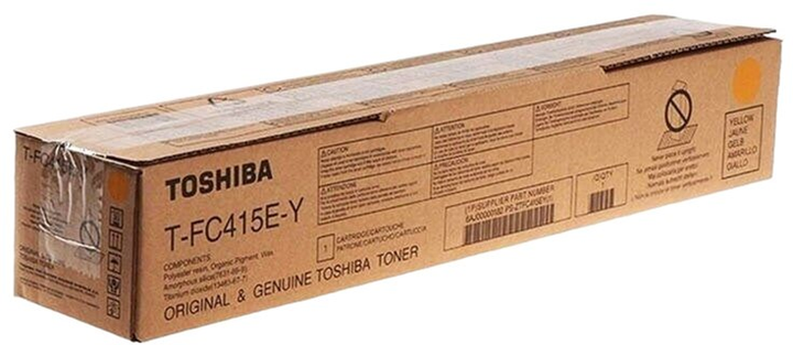 Тонер-картридж Toshiba T-FC415EY 6AJ00000289 Yellow - зображення 1