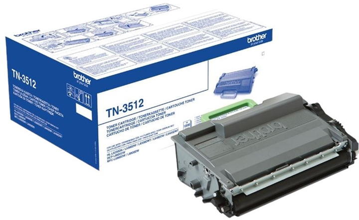 Toner Brother TN3512P Black - obraz 1