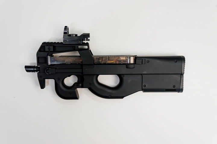 Детский игрушечный автомат на орбизах Орбиган P90 PRO Черный