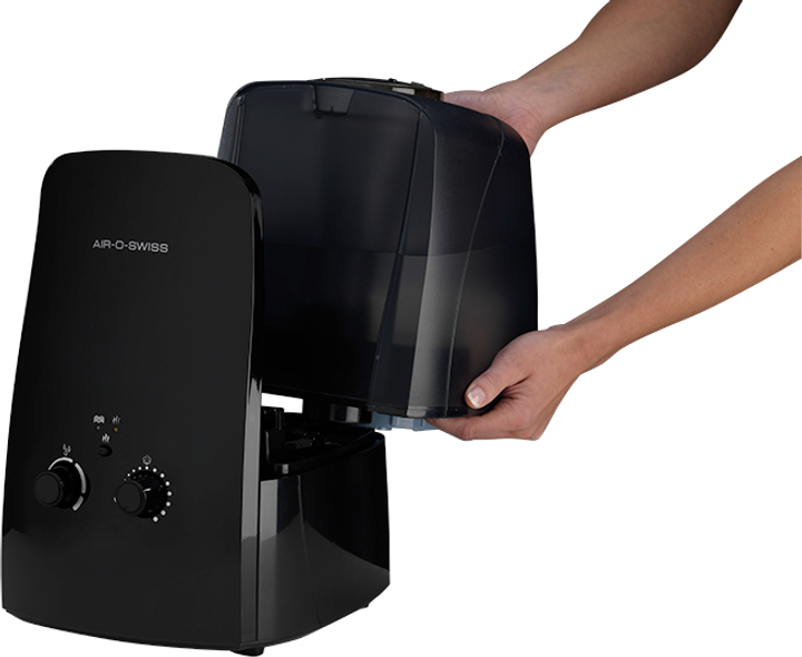 Увлажнитель воздуха AIR-O-SWISS U600 Black – фото, отзывы ...