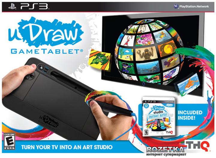Беспроводной планшет для рисования THQ (+ uDraw Instant Artist) для ...