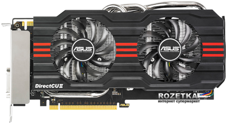 Видеокарта Asus PCI-Ex GeForce GTX 660 DC II 2GB GDDR5 (192bit) (1020/ ...