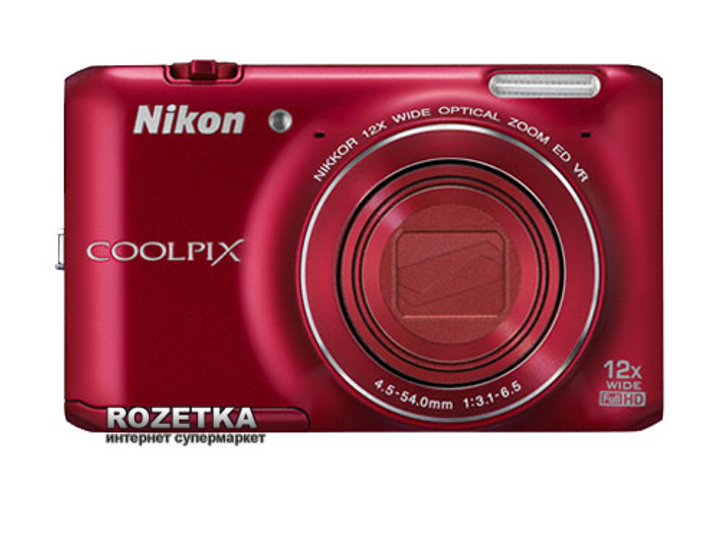 88.COOLPIX　s6400 Фотоаппарат Nikon Coolpix S6400 Red (VNA192E1) купить на