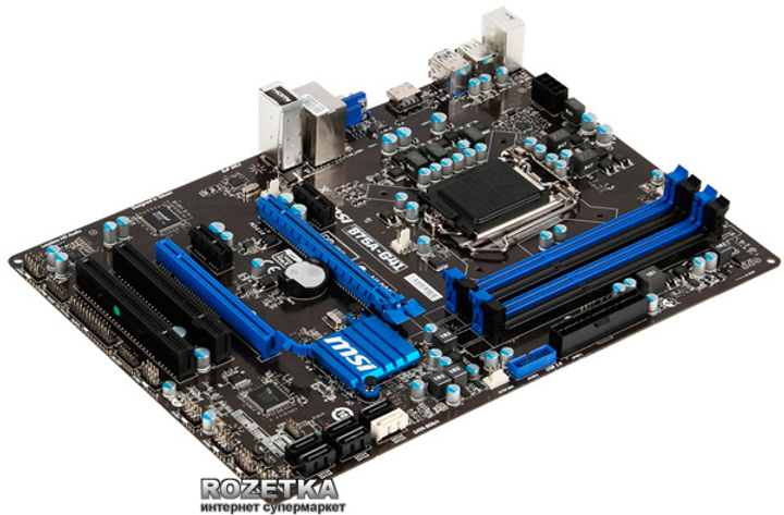 Материнская плата MSI B75A-G41 (s1155, Intel B75, PCI-Ex16) – фото ...