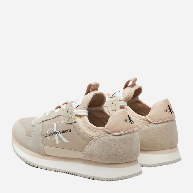 Buty sportowe damskie Calvin Klein Jeans YW0YW00840-0LI 39 Beżowe (8720109996081) - obraz 3