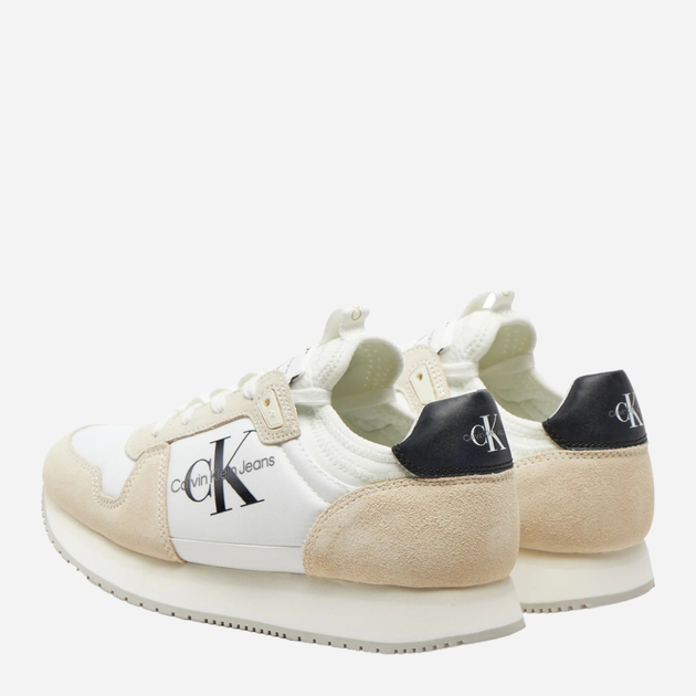Buty sportowe damskie Calvin Klein Jeans YW0YW00840-03A 38 Białe (8720109058383) - obraz 3
