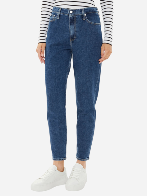 Джинси Mom`s жіночі Calvin Klein Jeans J20J223660-1A4 30-28 Сині (8720639087730) - зображення 1