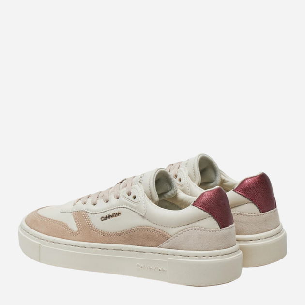 Sneakersy damskie Calvin Klein HW0HW02114-0IO 36 Beżowe (8720639033034) - obraz 3