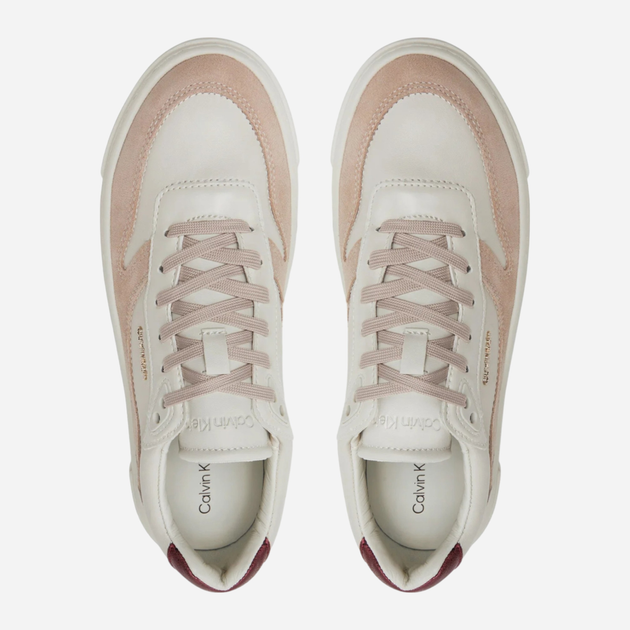 Жіночі снікери Calvin Klein HW0HW02114-0IO 37 Бежеві (8720639033096) - зображення 4