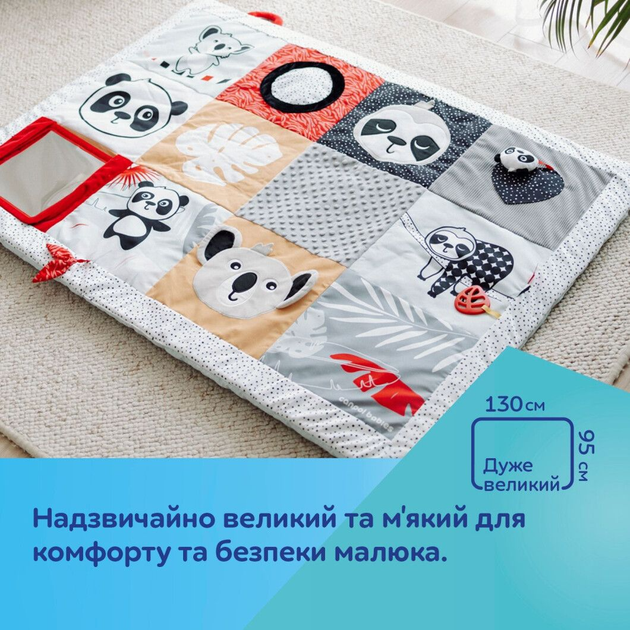 Canpol babies Іграшка Килимок для ігор на животику BabiesBoo 68/094 5901691882904 - изображение 9