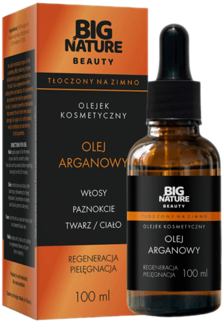 Olej arganowy Big Nature 100 ml (5905745620498) - obraz 1