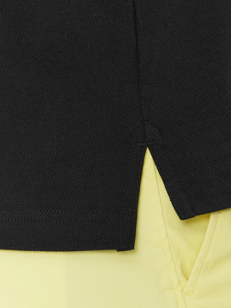 Koszulka polo męska Tommy Hilfiger MW0MW30750-BDS L Czarna (8720642928532) - obraz 4