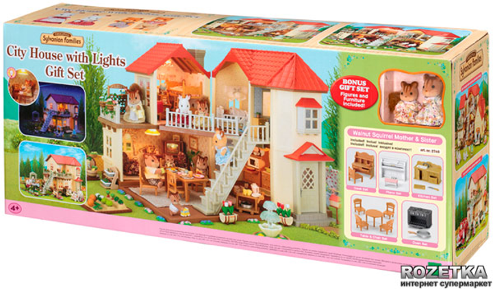 Большой дом с гаражом Sylvanian families