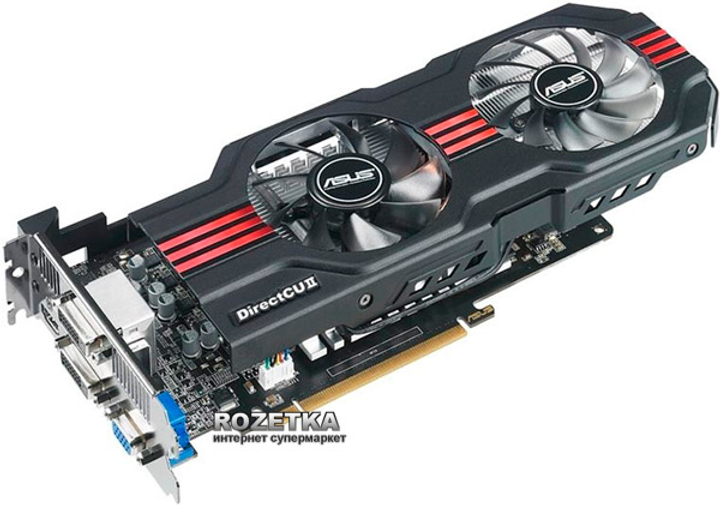 Видеокарта Asus PCI-Ex GeForce GTX 650 Ti DC II 1GB GDDR5 (128bit ...