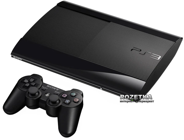 Sony PlayStation 3 Super Slim CECH-4008C 12GB Bundle + Woonderbook