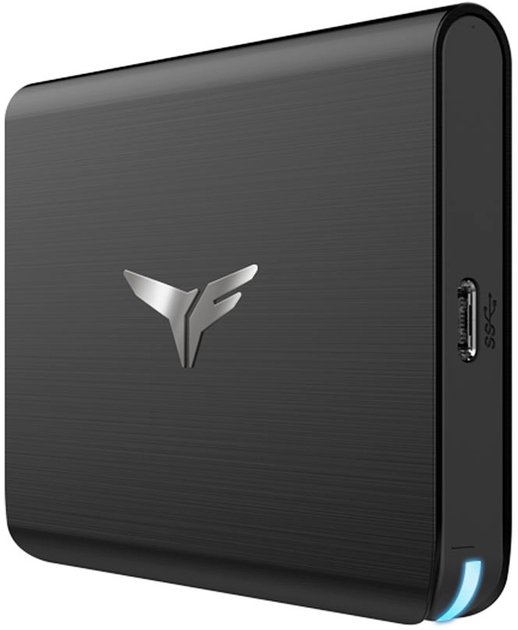 SSD диск Team Group T-FORCE TREASURE TOUCH RGB 1TB USB 3.2 Type-C Gen2 (T8FED8001T0C302) External - изображение 2