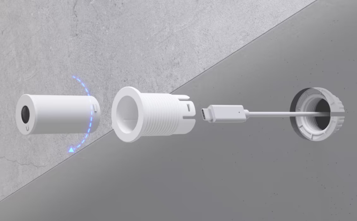 Kamera IP Ubiquiti UniFi AI Theta White (810010079701) - obraz 6