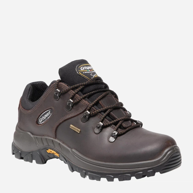 Buty trekkingowe męskie wodoszczelne Grisport 10309D69G 41 26.3 cm Ciemnobrązowe (5907483401551) - obraz 4