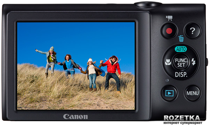 Фотоаппарат Canon PowerShot A2400 IS Black (6188B013) купить