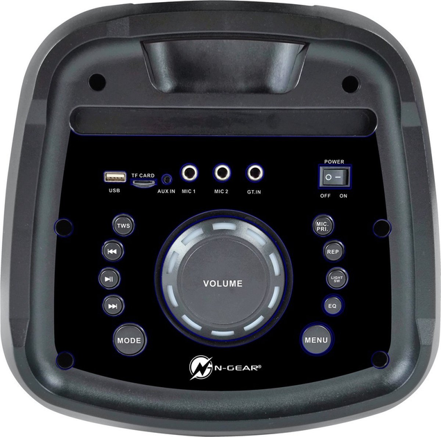 Przenośny głośnik Bluetooth N-GEAR LGPJUKE808 Czarny (8720589823075) - obraz 2