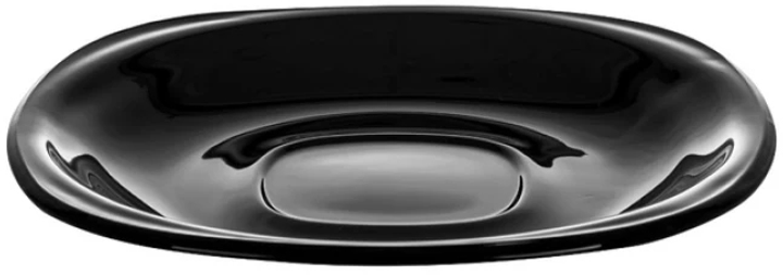 Zestaw Luminarc Carine Black filiżanki ze spodkami 6x220 ml (0883314753813) - obraz 3