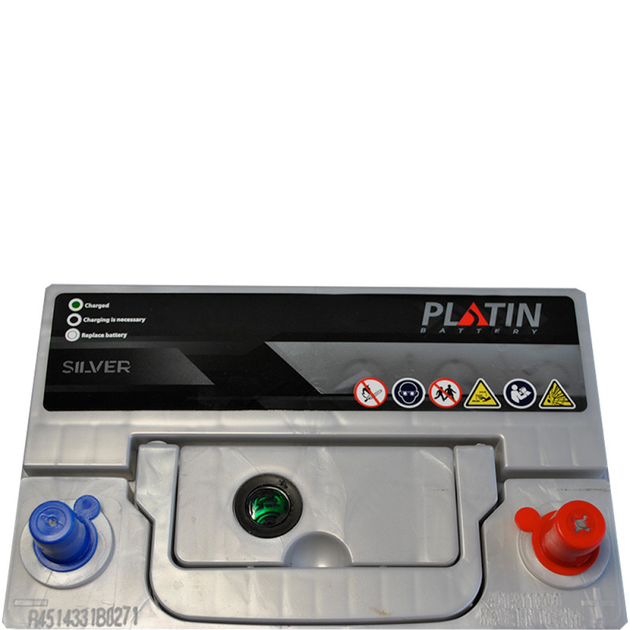 Автомобільний акумулятор Platin Silver Asia SMF 40Ah 330A R+ (NS40) - зображення 4