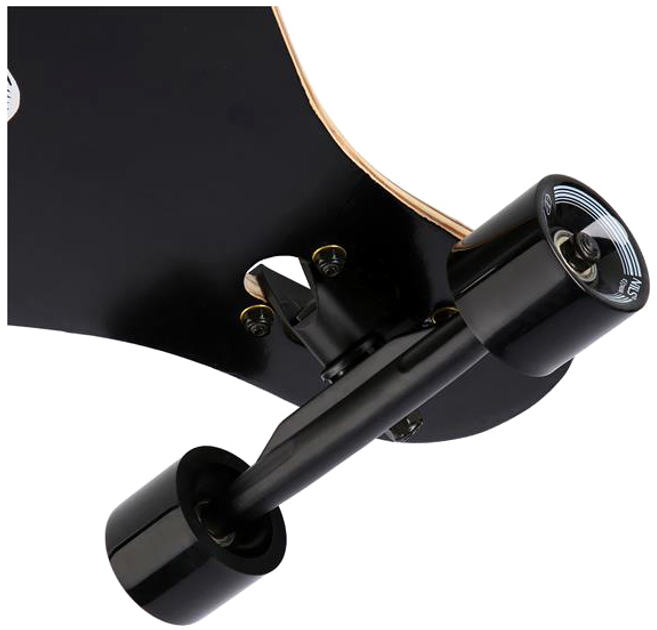 Longboard Nils Extreme Skull2 Wood Skate (5907695556728) - obraz 4