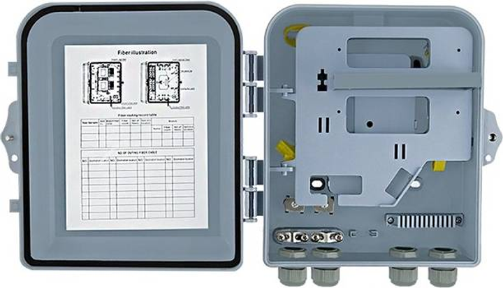 Оптоволоконна муфта Qoltec 1x16 (5901878542133) - зображення 2