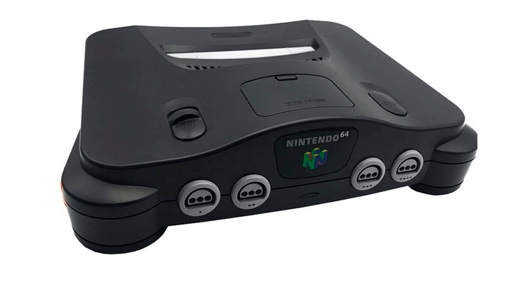Набор Консоль Nintendo N64 FAT Europe Charcoal Grey Без Геймпада Б/У + Геймпад Проволочный RMC Grey 1.7m - изображение 2