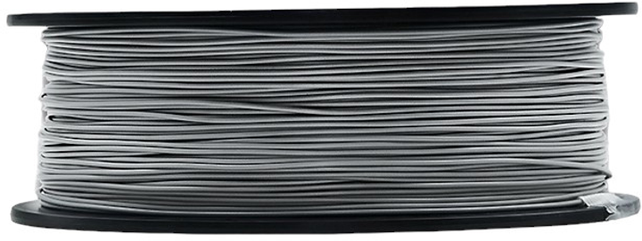 Професійний філамент для 3D-друку Qoltec PLA PRO 1.75 мм 1 кг Silver (5901878506739) - зображення 4