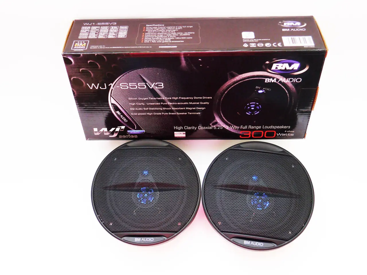 Автоакустика колонки 5" (13 см) кола динаміки 3-х смугові 300W BOSCHMANN BM AUDIO WJ1-S55V3 - зображення 7