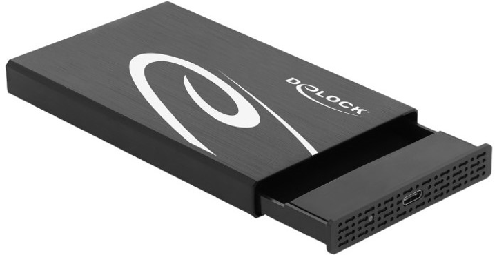 Зовнішня кишеня Delock для 2.5" HDD/SSD Superspeed USB 10 Gbps (42611) - зображення 2