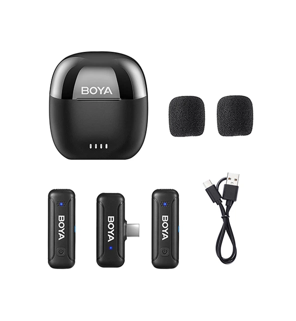 Микрофон Boya BY-WM3T-U2 charging case (BY-WM3T-U2 charging case) - Фото 3 Микрофон Boya BY-WM3T-U2 charging case (BY-WM3T-U2 charging case) - изображение 3