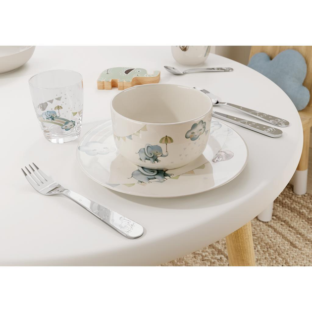 Набір склянок дитячих 150 мл, 2 од. Walk Elefant Villeroy&Boch 1486747458 - зображення 3