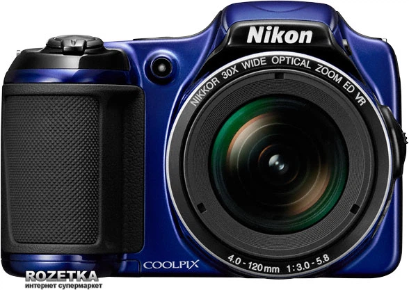 Фотоаппарат Nikon Coolpix L820 Blue ! купить на ROZETKA | Отличная