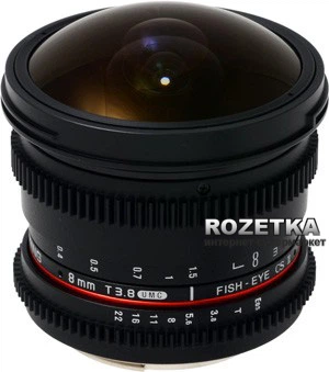 SAMYANG 8mm T3.1 FISH-EYE Ⅱ Samyang 8mm T3.8 AS IF UMC Fish-eye CS II VDSLR Sony-E – фото