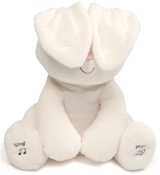 М'яка іграшка Gund Spin Master Flora кролик співає та говорить (778988280287) - зображення 3