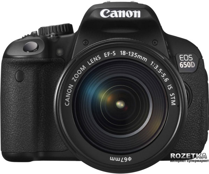 Фотоаппарат Canon EOS 650D 18-135mm IS STM Kit купить на ROZETKA ...