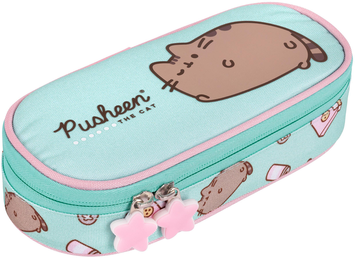 Piórnik saszetka St.Majewski Pusheen Mint z wewnętrzną klapką (5903235663260) - obraz 1